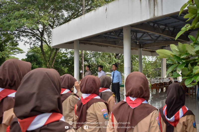 Pelepasan Peserta Lomba Gagak ke 18 Kontingen Darunnajah 14