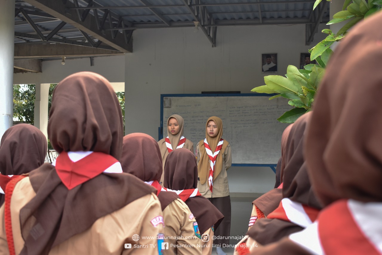 Pelepasan Peserta Lomba Gagak ke 18 Kontingen Darunnajah 14