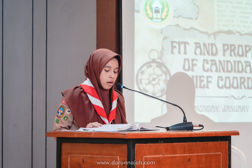 Pemilihan Kandidat 5 Besar Ketua Organisasi Santri Darunnajah Jakarta dan Koordinator Gerakan Pramuka Masa Bakti 2024-2025