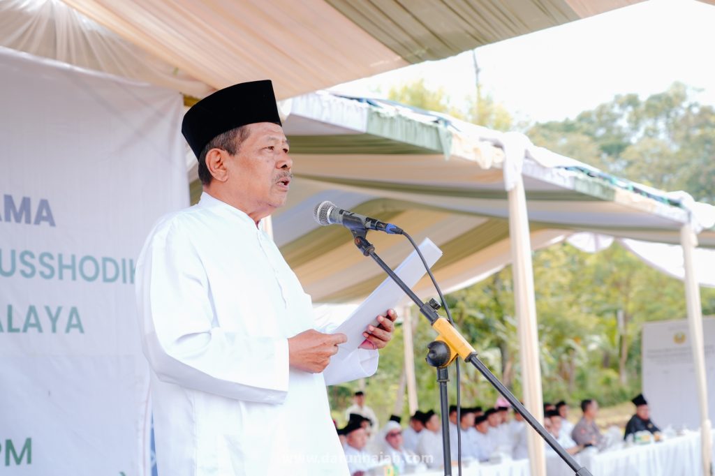 Peletakan Batu Pertama dan Pembangunan Pesantren Darushodikin Darunnajah 22 Tasikmalaya