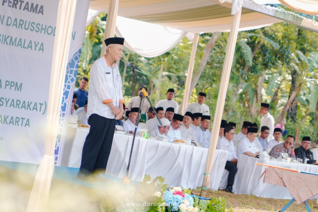 Peletakan Batu Pertama dan Pembangunan Pesantren Darushodikin Darunnajah 22 Tasikmalaya