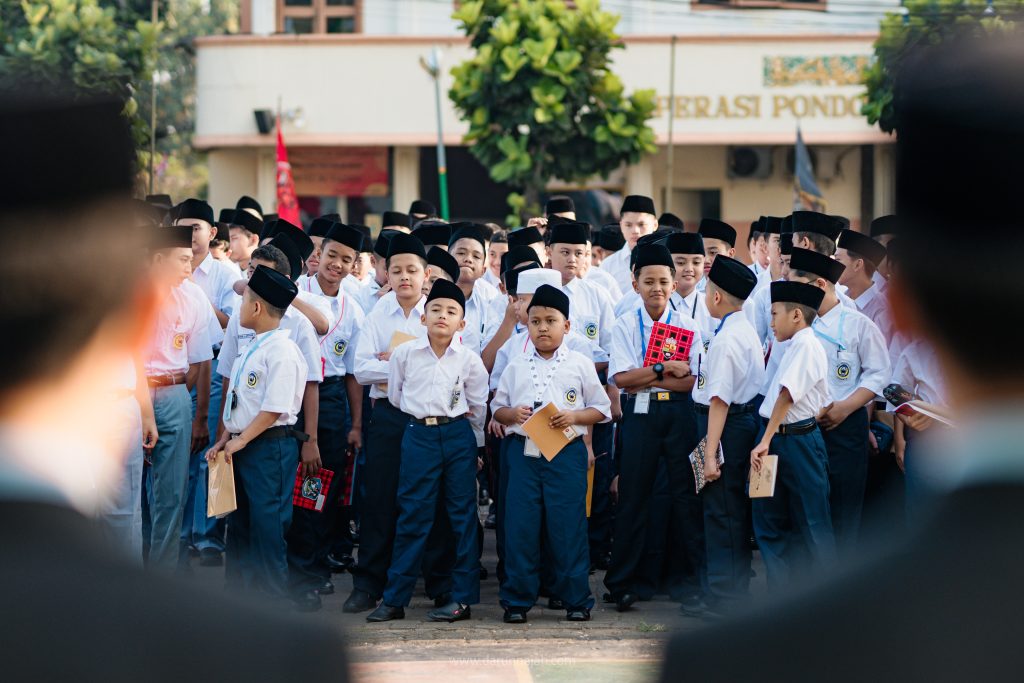 Upacara Perdana Santri Baru Kelas 1 dan Int TMI Darunnajah