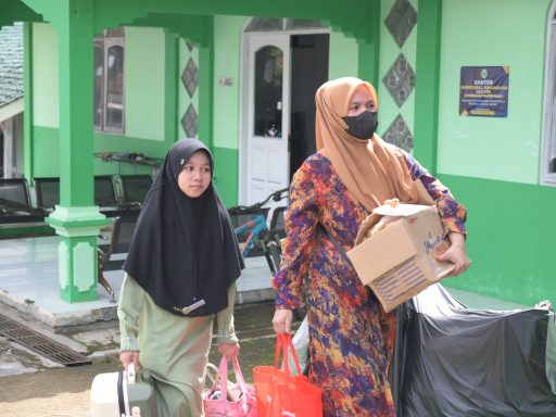 Kedatangan Santriwati Darunnajah 3 Al-manshur Pasca Liburan