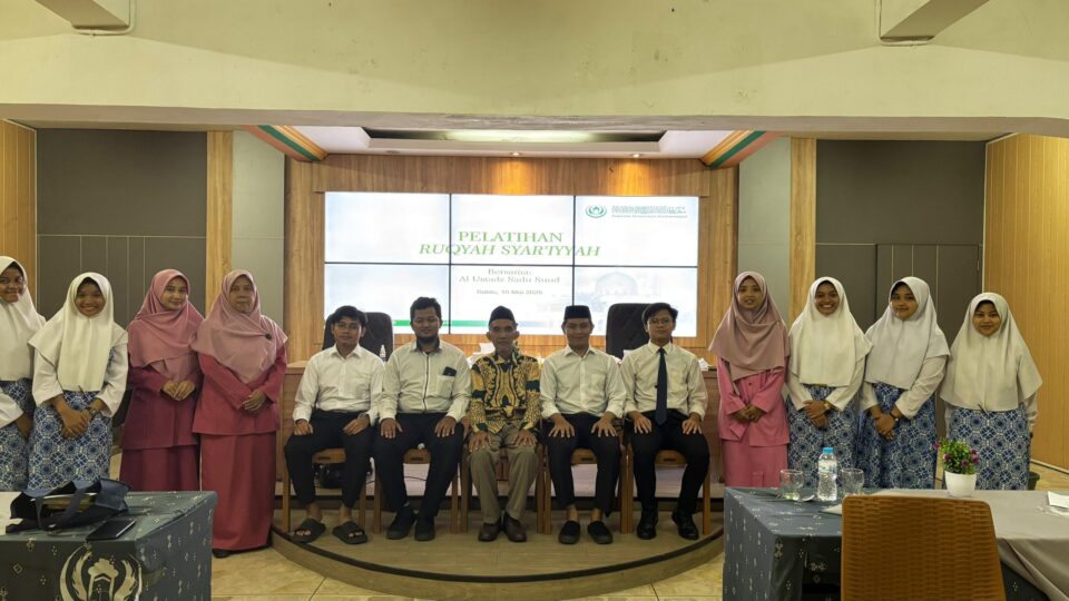 Pelatihan Thibbun Nabawi: Ruqyah Syar'iyyah dan Bekam sebagai Metode Penyembuhan Ala Nabi Muhammad SAW
