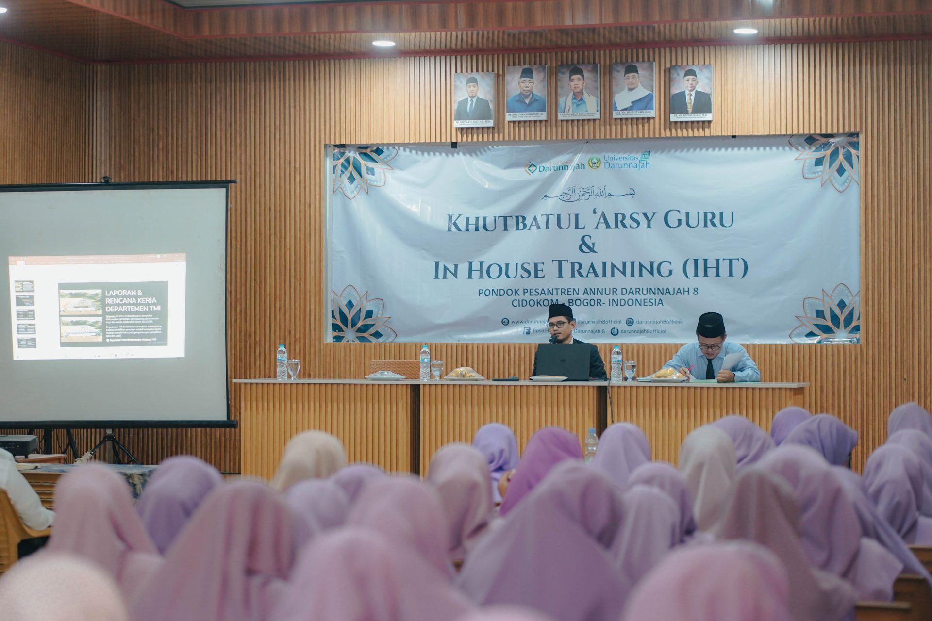 Khutbatul 'Arsy dan In House Training (IHT) Guru: Tingkatkan Kualitas Pendidikan dan Pengabdian