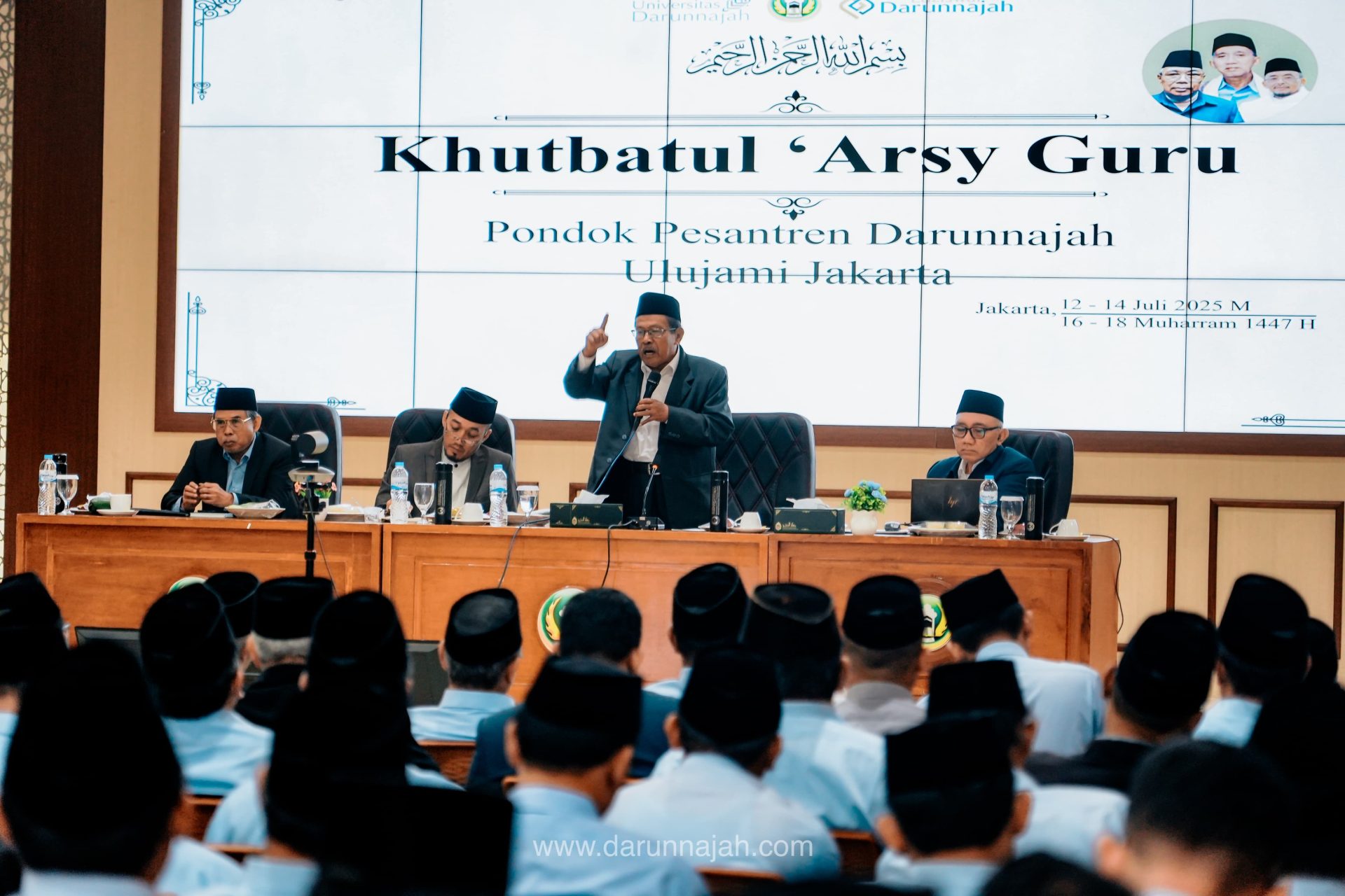 Khutbatul 'Arsy Guru Darunnajah: Meneguhkan Nilai Pengabdian dan Mentalitas Pejuang Darunnajah