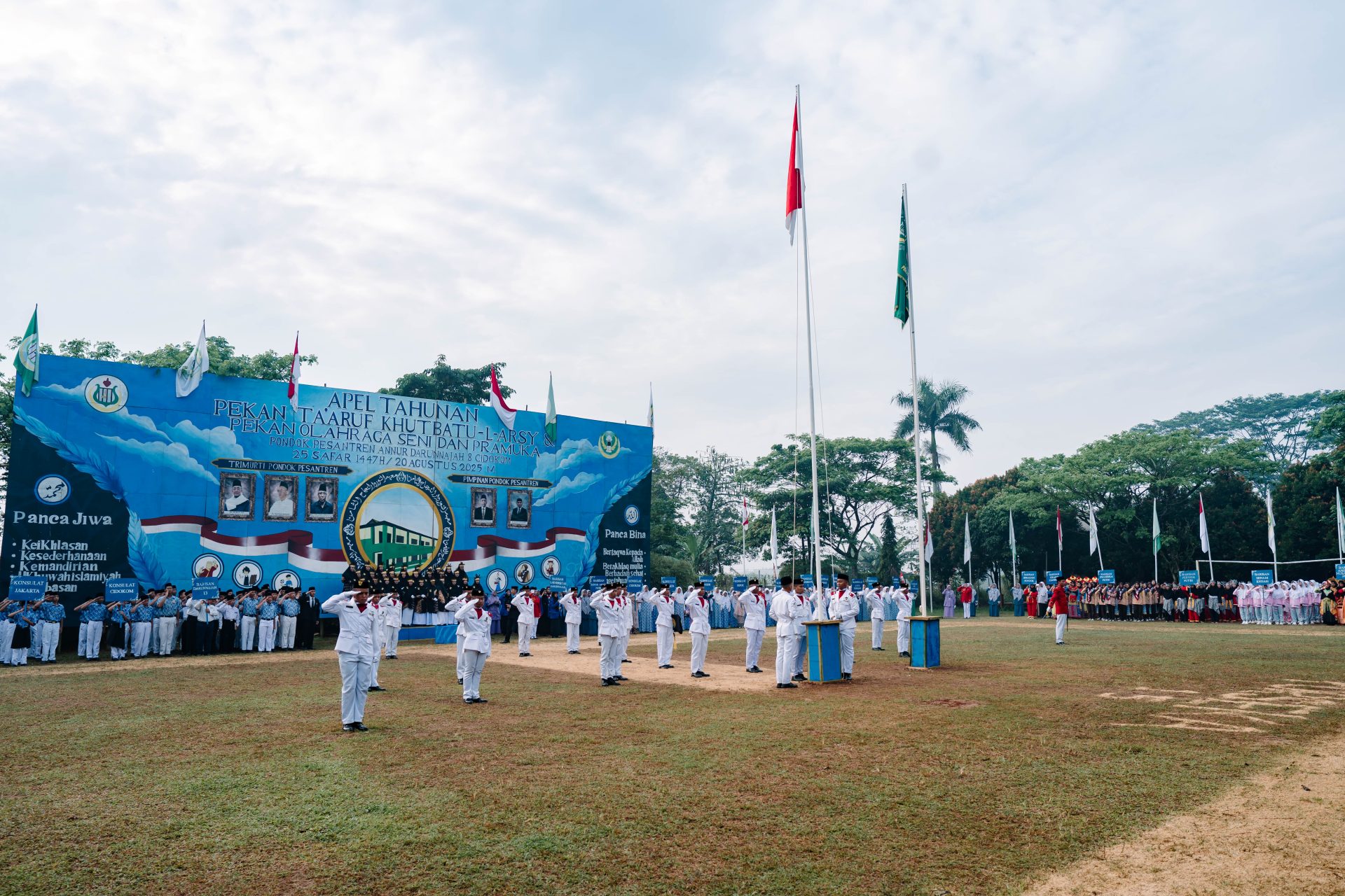 Apel Tahunan Pekan Ta'aruf Khutbatul 'Arsy Pondok Pesantren Annur Darunnajah 8
