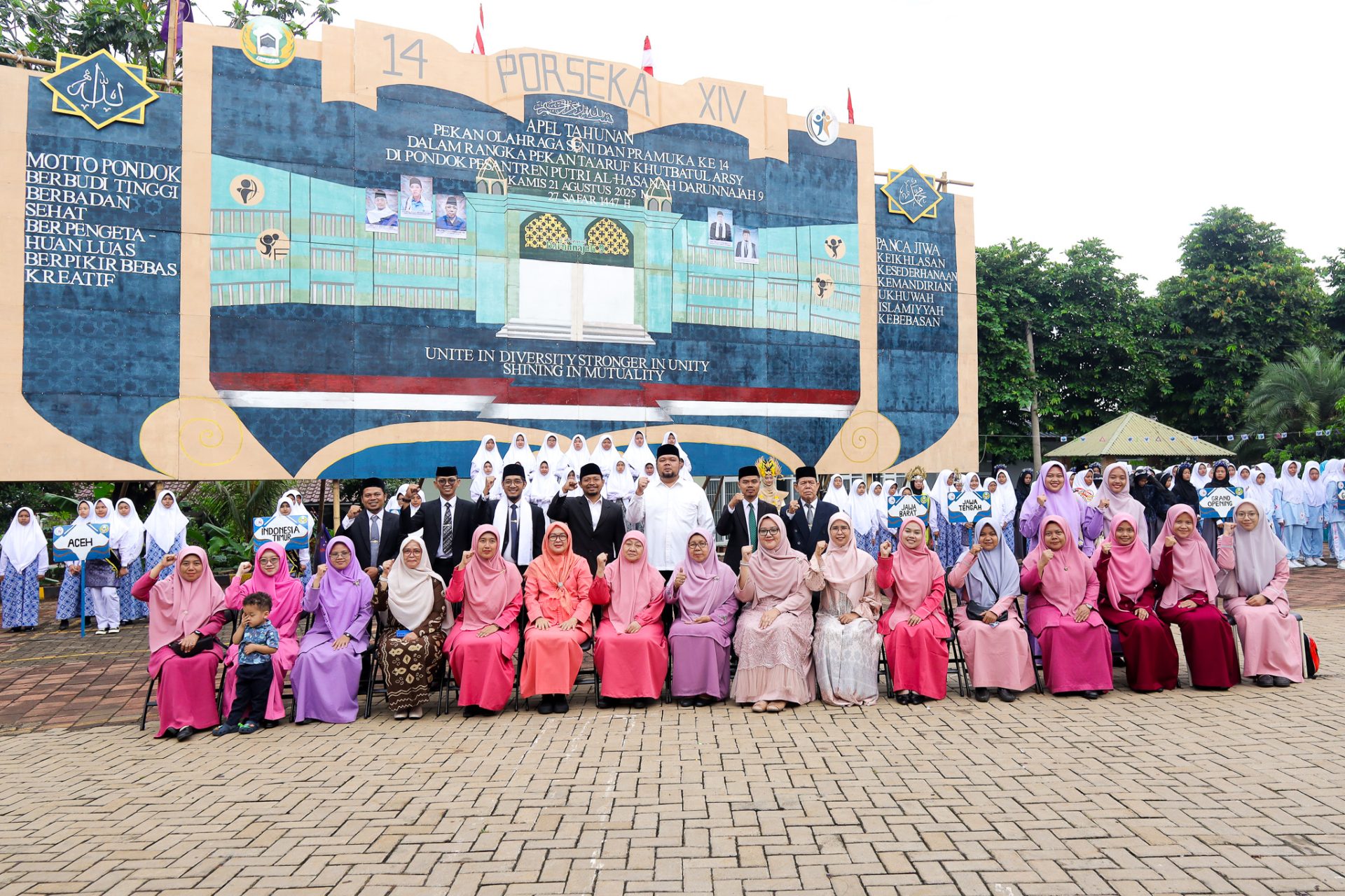 Pekan Olahraga Seni dan Pramuka Ke-14 (PORSEKA 14) Meriah di Darunnajah 9 Pamulang