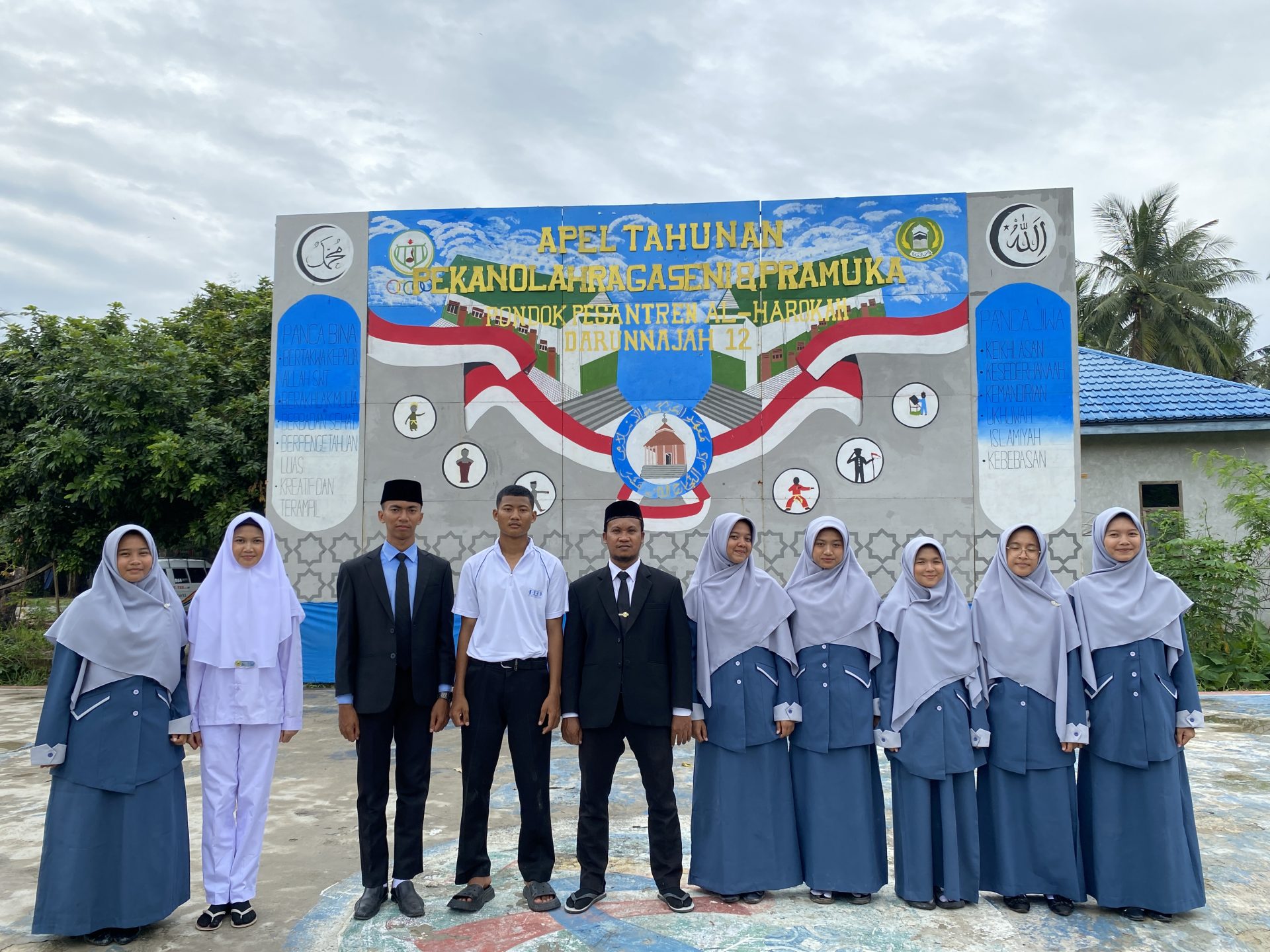 Porseka ke-6 Al-Harokah Darunnajah 12 Dumai  Laboratorium Kepemimpinan Santri Kelas Akhir