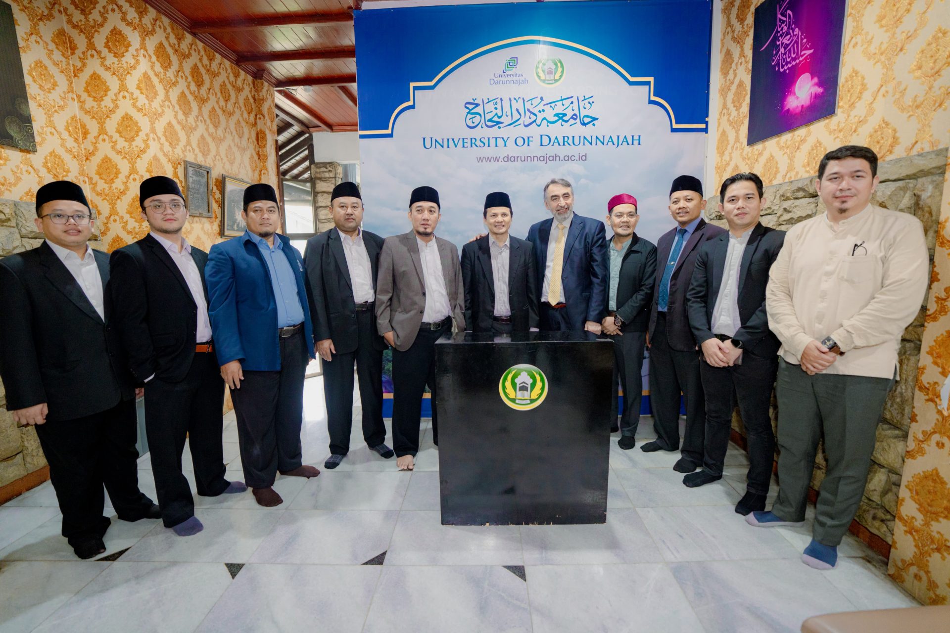 Presiden CECF, Prof. Dr. Imam Mohammad Bashar Arafat Kunjungi Darunnajah, Perkuat Kerja Sama Internasional