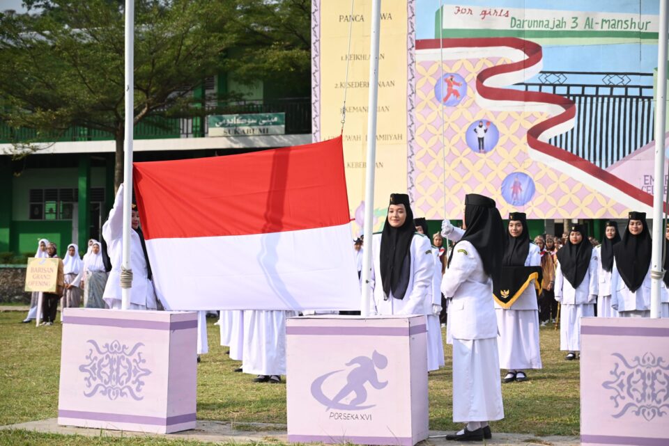 Semangat Baru Sambut Tahun Ajaran Baru di Darunnajah 3 Al-Manshur : PORSEKA XVII