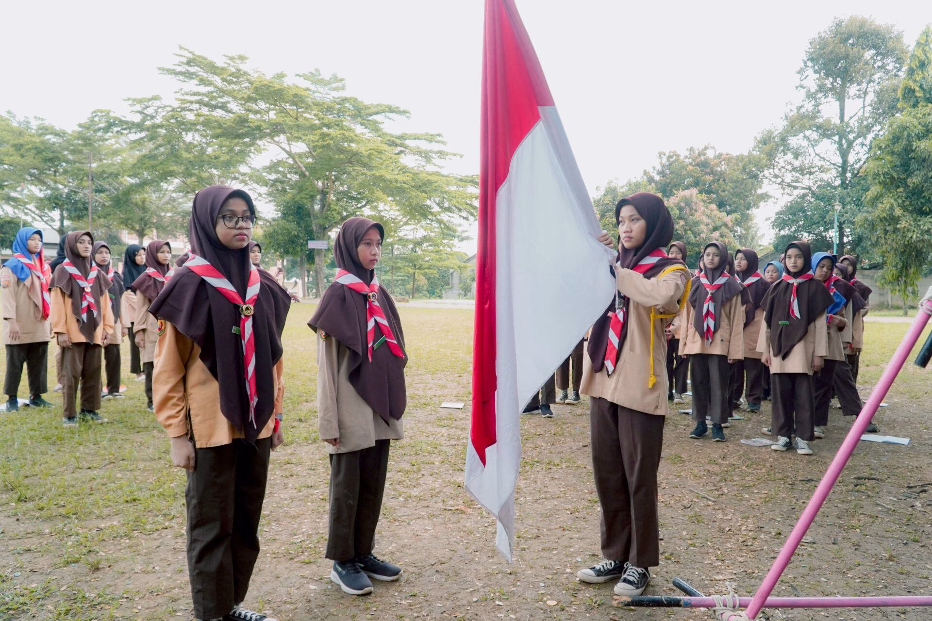 PELANTIKAN RAMU, RAKIT PRAMUKA