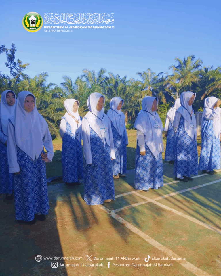 DIREKTUR TMI BUKA UJIAN LISAN SEMESTER SATU PESANTREN AL-BAROKAH DARUNNAJAH 11 SELUMA BENGKULU