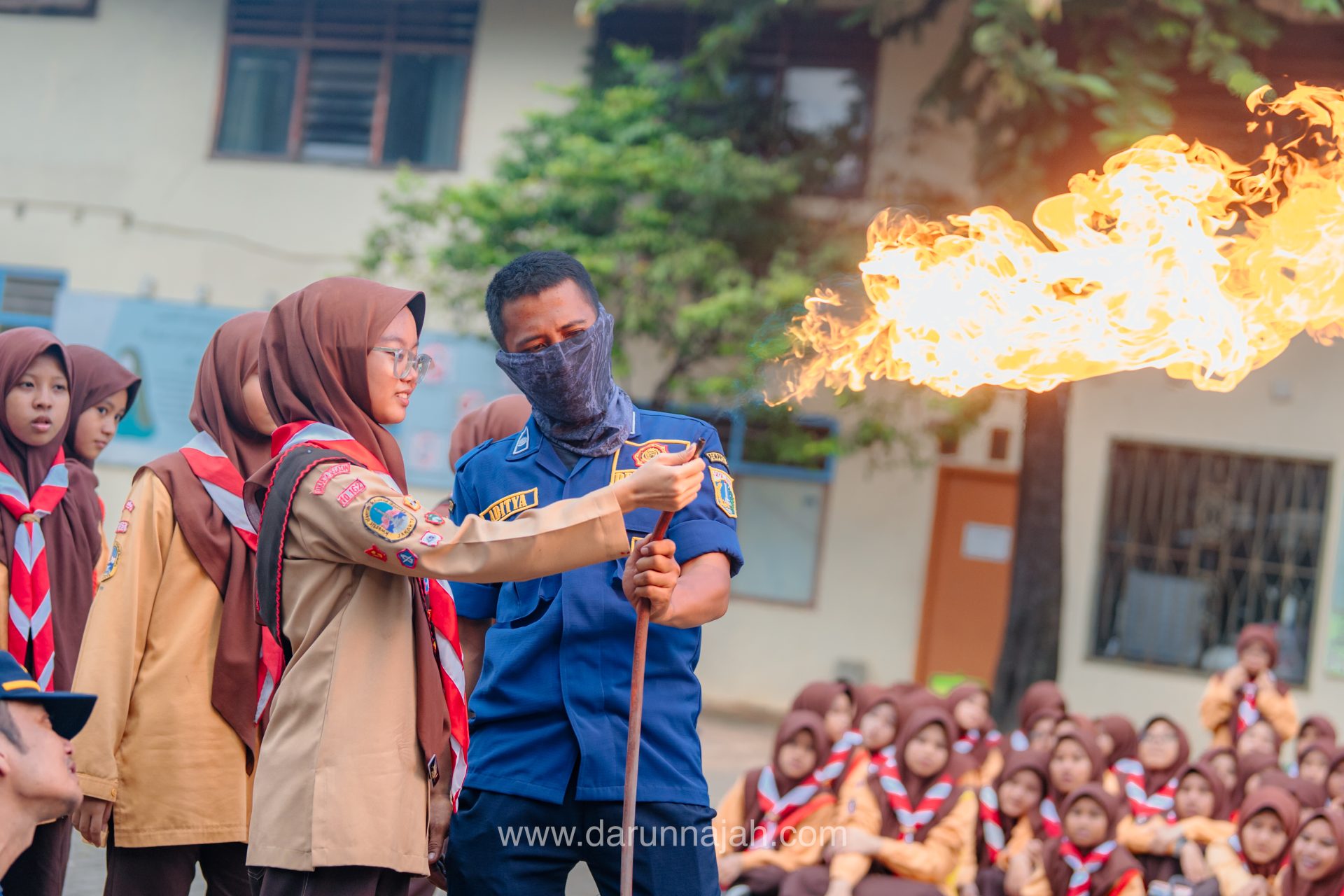 Mitigasi Bencana Bersama Pemadam Kebakaran