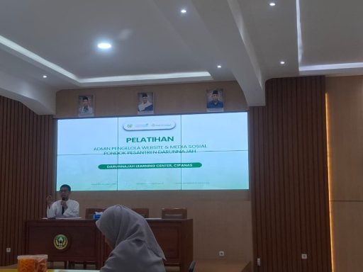 Pelatihan Admin Website Dan Media Sosial Darunnajah 2025