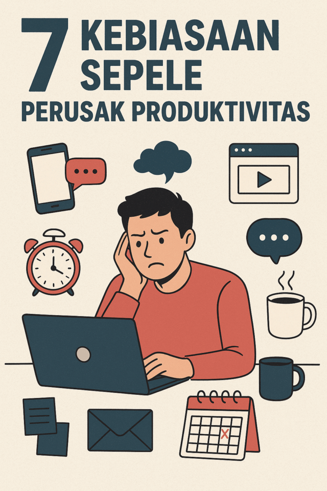 7 Kebiasaan Sepele Perusak Produktivitas