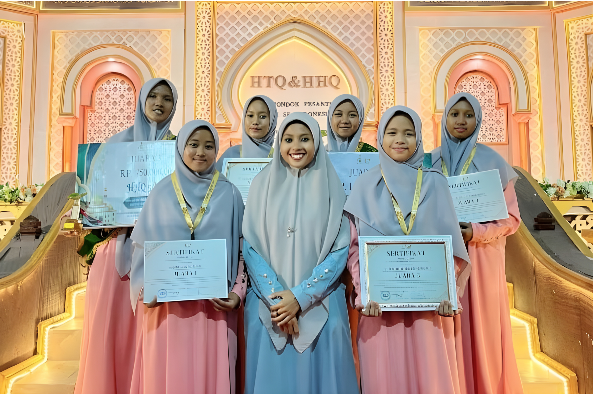 Tersohor, Santriwati Juara Satu Haflah Hifzhil Qur’an Nasional di Gontor