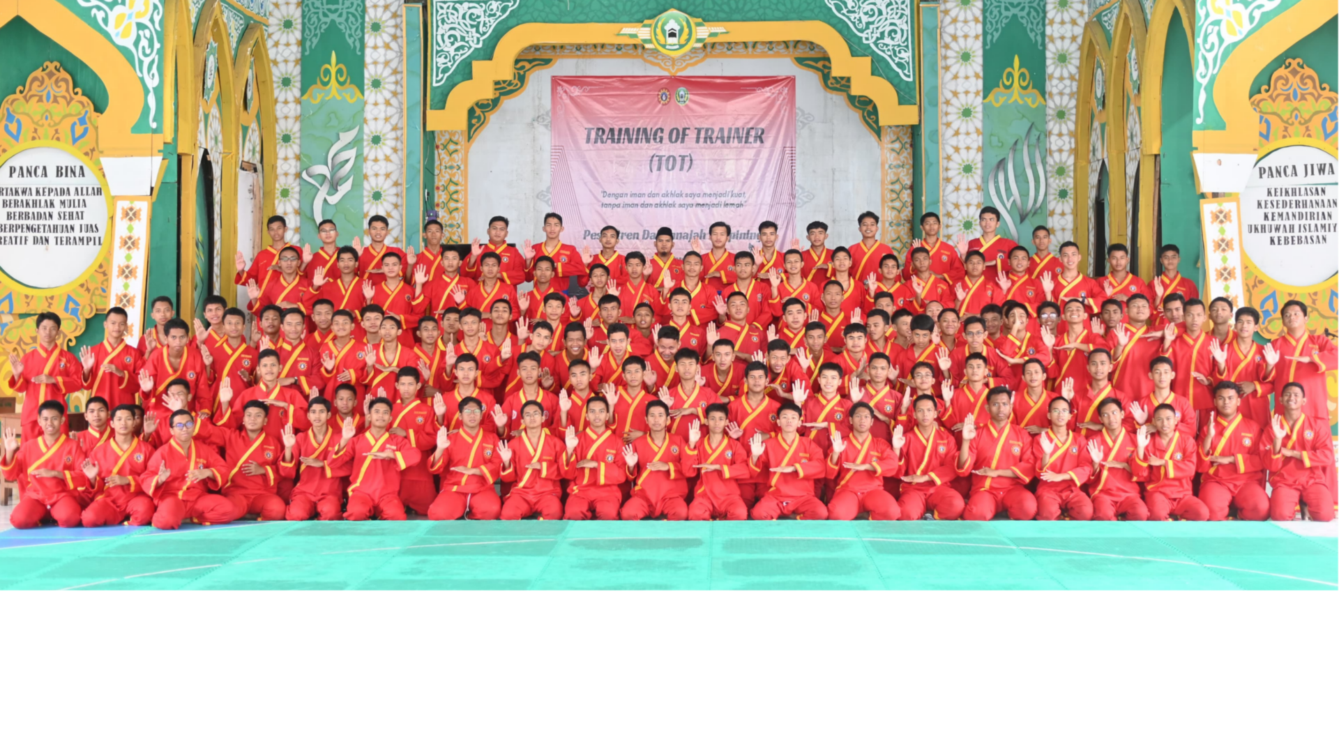 Santri Kelas 5 TMI Dibekali Jadi Pelatih Tapak Suci