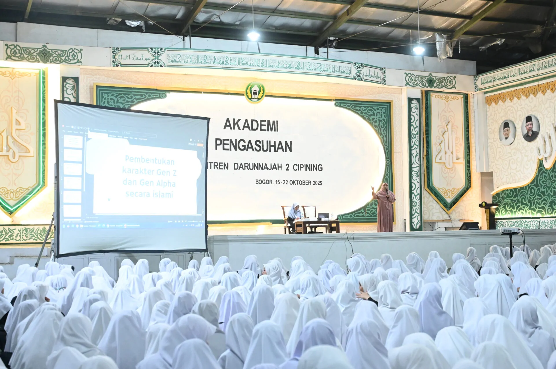 Perdana, ada Akademi Pengasuhan Santri di Darunnajah 2 Cipining