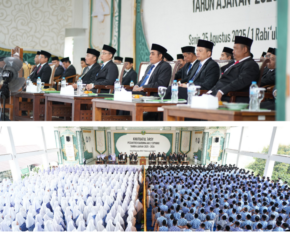 Guru dan Santri Antusias Simak Kuliah Umum Khutbatul ’Arsy Para Kiai