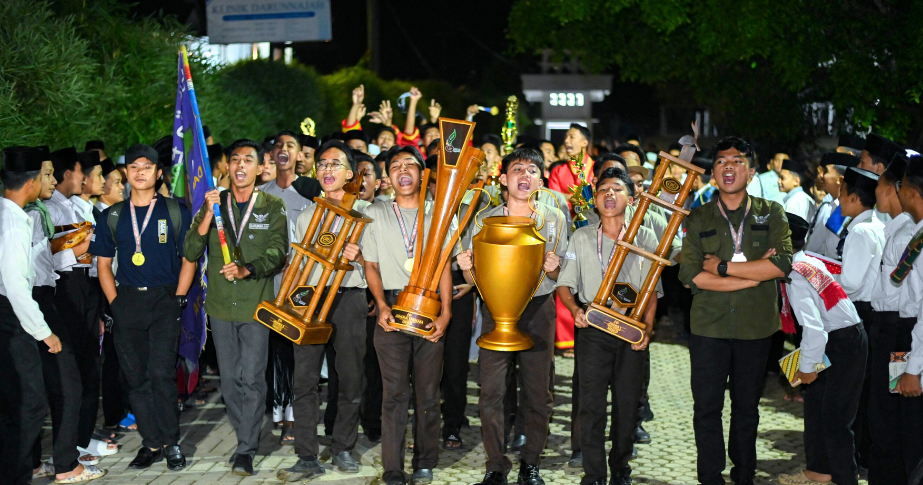 Santri Darunnajah Raih Juara Umum Lomba Pramuka Tingkat Nasional GAGAK-18