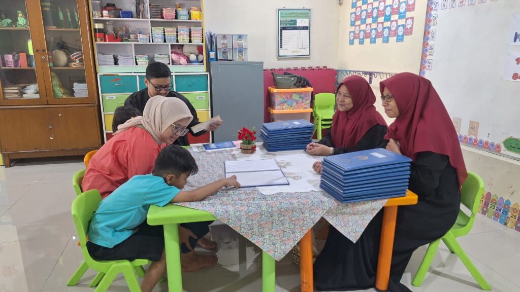 Pelaporan Hasil Belajar Anak Selama Satu Semester di Tk Islam Darunnajah