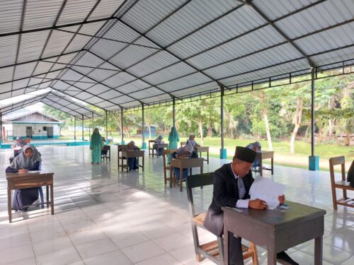 Santri Kelas 6 TMI Al-Harokah Darunnajah 12 Dumai Jalani Ujian Nihai Tahap 1 dengan Penuh Semangat dan Atmosfer Ilmu