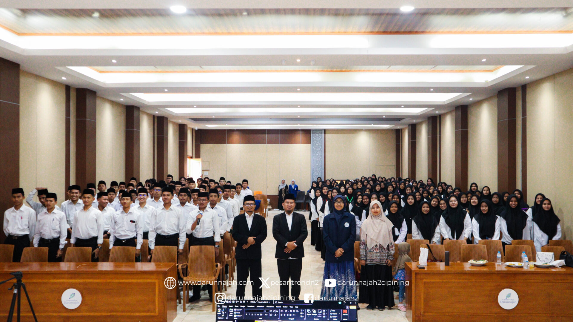 Gelora Semangat  Mahasiswa di PKKMB Universitas Darunnajah 2025