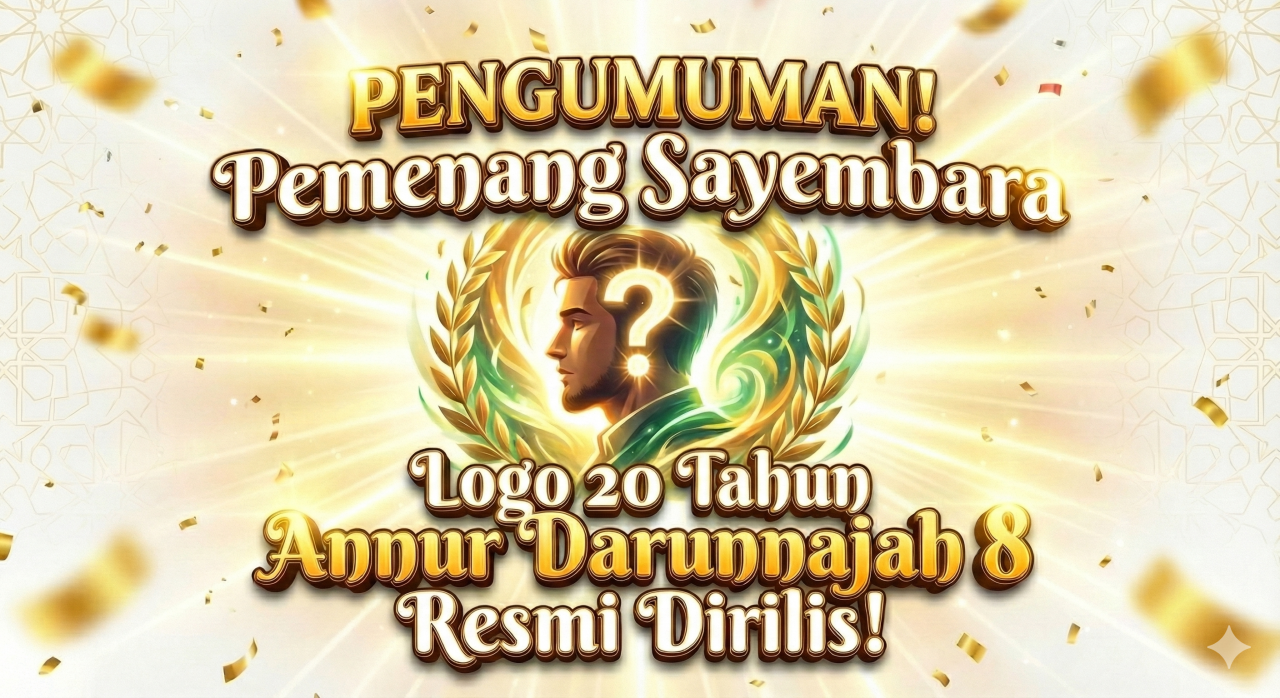 PENGUMUMAN: Pemenang Sayembara Logo 20 Tahun Annur Darunnajah 8 Resmi Dirilis!