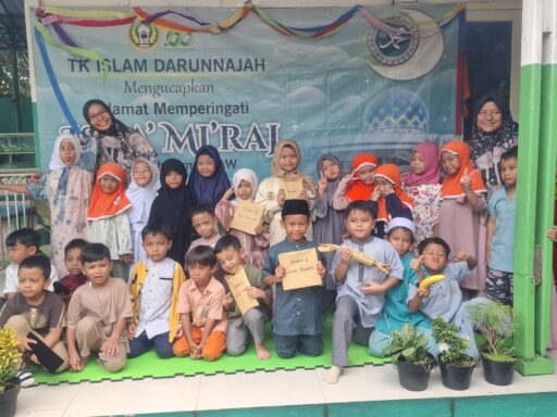 Keceriaan Anak TK Islam Darunnajah 1 dalam Peringatan Isra’ Mi’raj