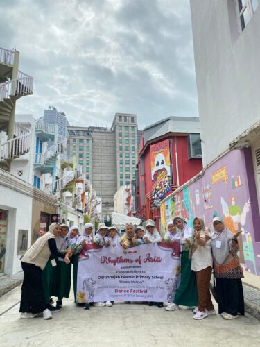 Siswi SD Islam Darunnajah Raih Juara 2nd Runner Up Kategori Junior pada Rhythms of Asia Dance Festival di Singapura