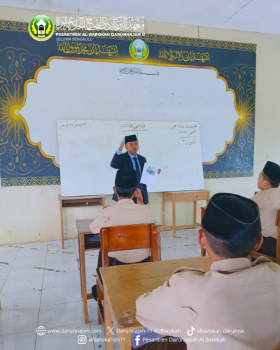 Langkah Awal Menjadi Pendidik: Santri Kelas Akhir Al-Barokah Memukau dalam Praktek Amaliyah Tadris Perdana