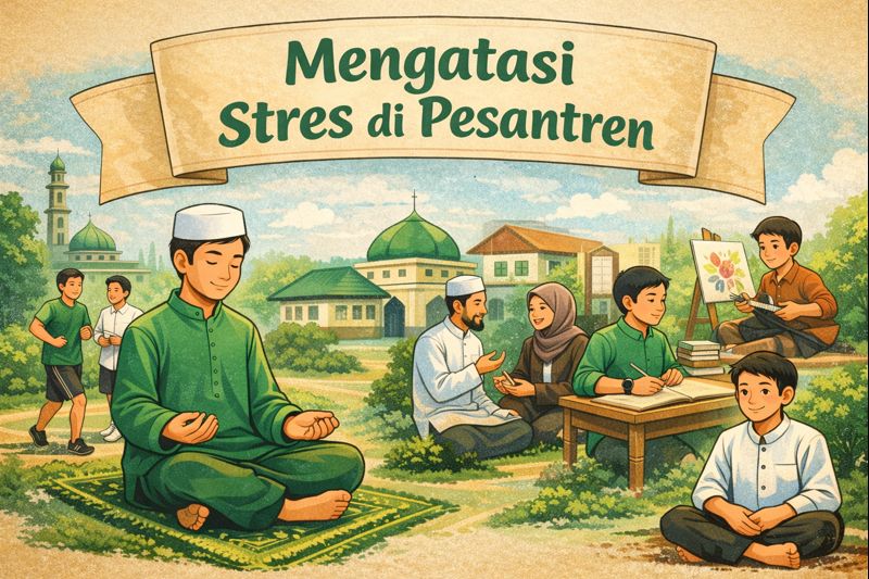 cara mengatasi stress di pesantren: Menjaga Keseimbangan Hati, Pikiran, dan Iman