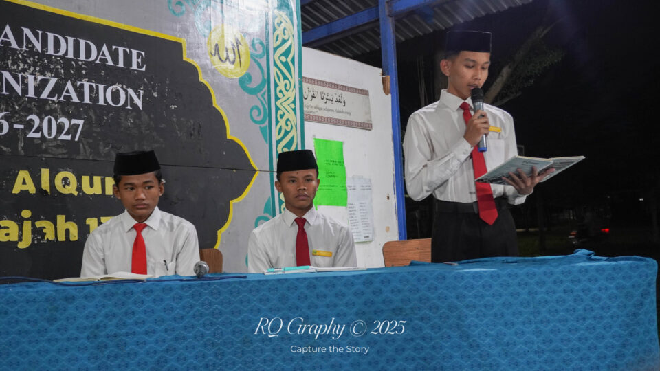 Debat Kandidat Ketua OSDR dan Koordinator Darunnajah 13