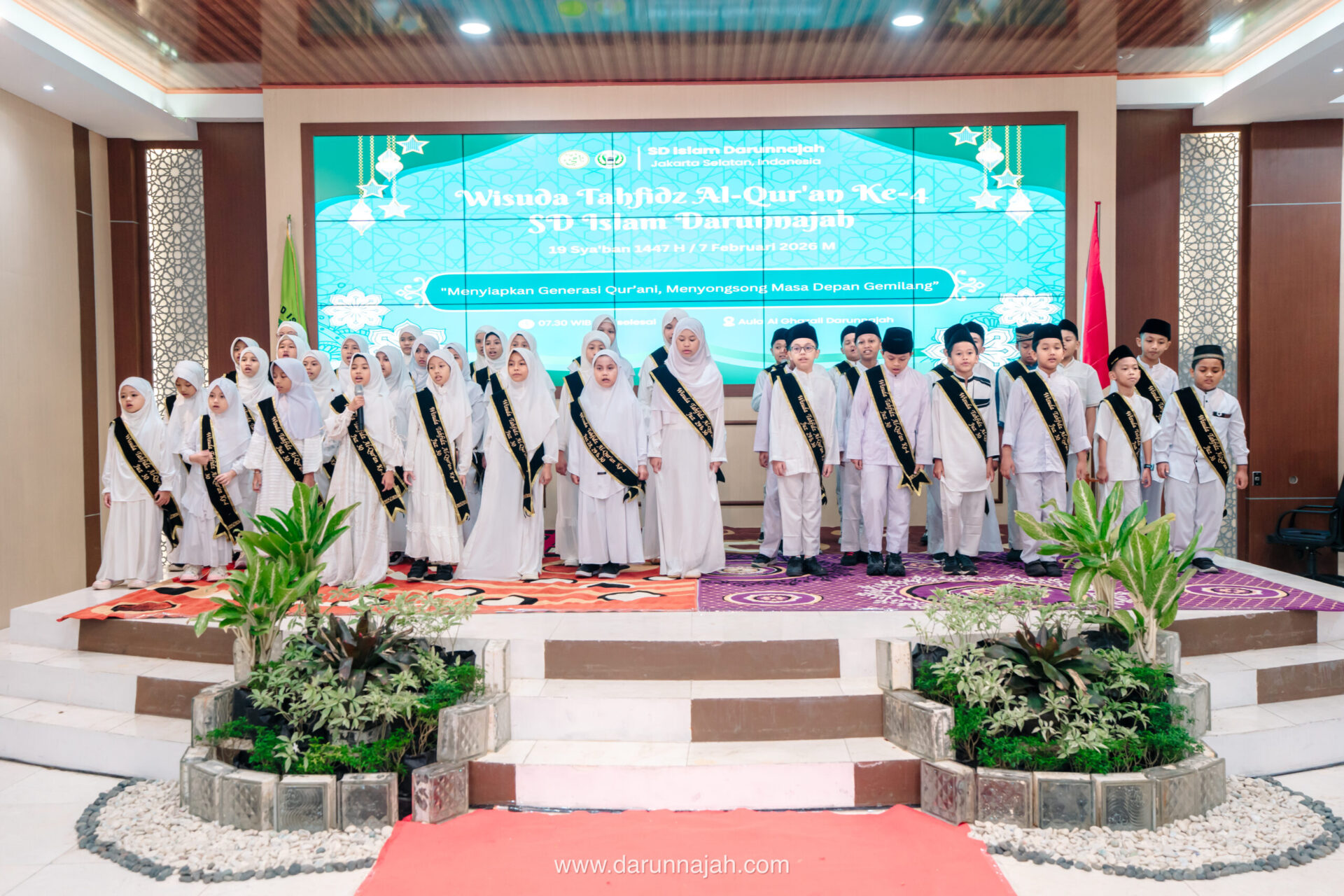 Wisuda Tahfidz Al-Qur'an Ke-4 SD Islam Darunnajah Jakarta