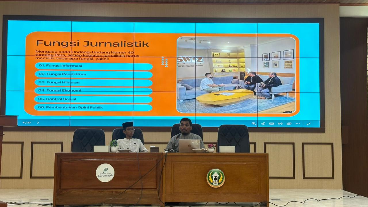 Bersama Majalah Gontor, Darunnajah Adakan Pelatihan Jurnalistik