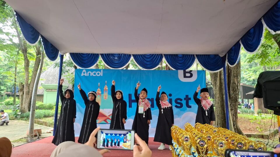 perlombaan seru anak RA ( Raudhatul Athfal ) di Ancol