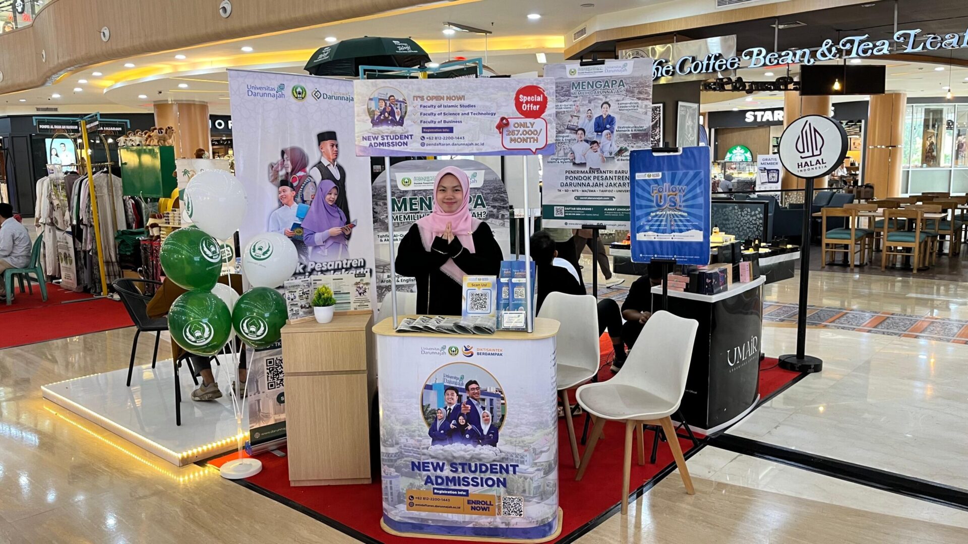 Pesantren Darunnajah Hadir di Muslim Fest Grand Metropolitan Mall Bekasi