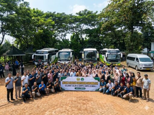 Darunnajah Fasilitasi Mudik Karyawan Jelang Idulfitri 1447 H