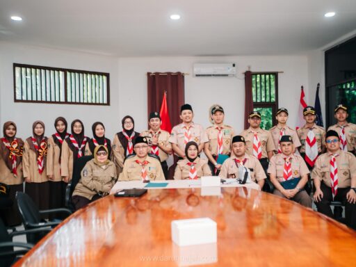 Silaturahmi Delegasi Darunnajah ke Kwarda DKI Jakarta, Buka Peluang Kepramukaan Nasional dan Internasional