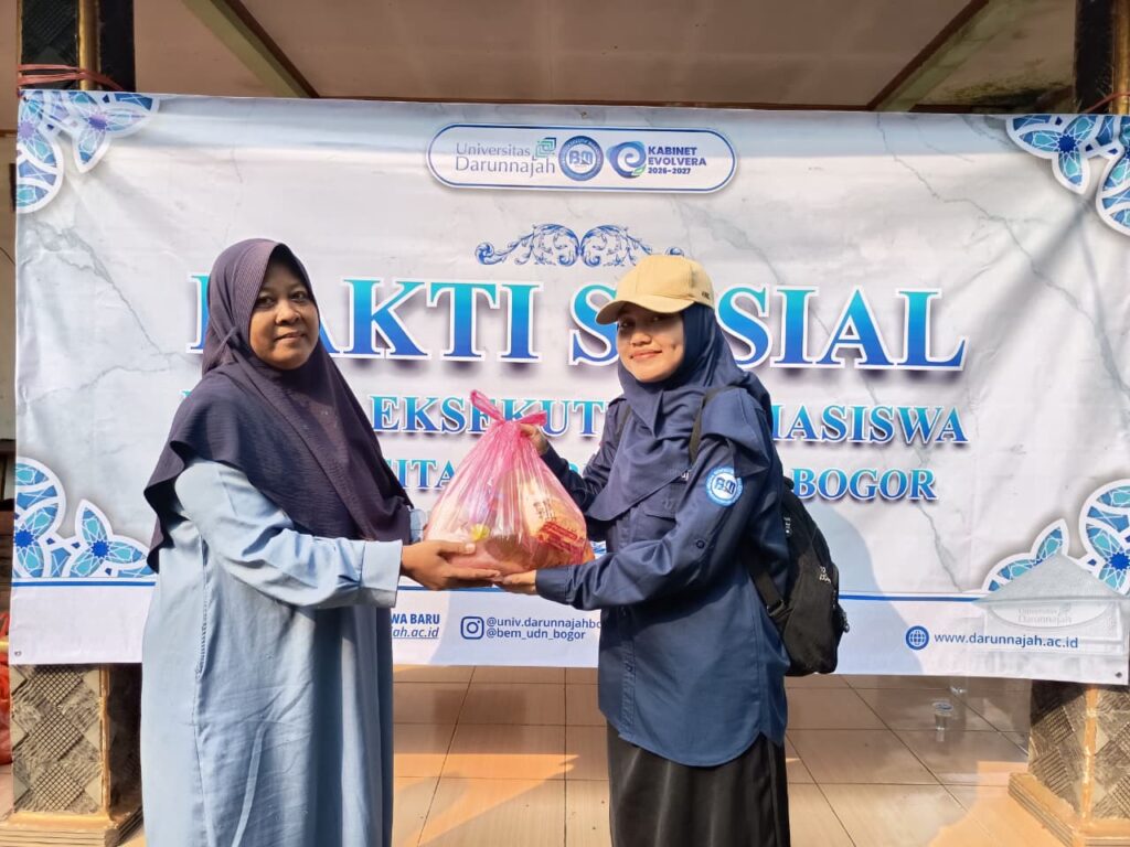 BAKTI SOSIAL BADAN EKSEKUTIF MAHASISWA UNIVERSITAS DARUNNAJAH BOGOR
