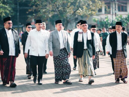 Menteri Agraria dan Tata Ruang/Badan Pertanahan Nasional (ATR/BPN) Republik Indonesia, Nusron Wahid, melakukan kunjungan sila