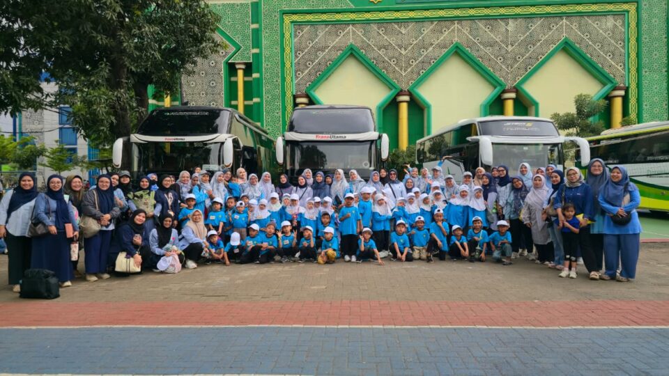 Serunya Petualangan TK Islam Darunnajah 1 di Jbound Ciapus