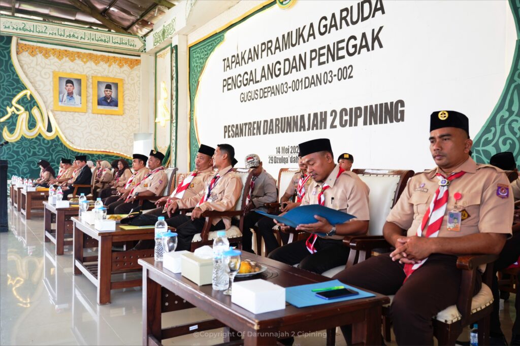 223 Santri Tempa Diri di Tapakan Pramuka Garuda