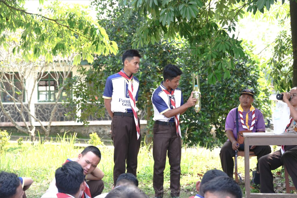 223 Santri Tempa Diri di Tapakan Pramuka Garuda