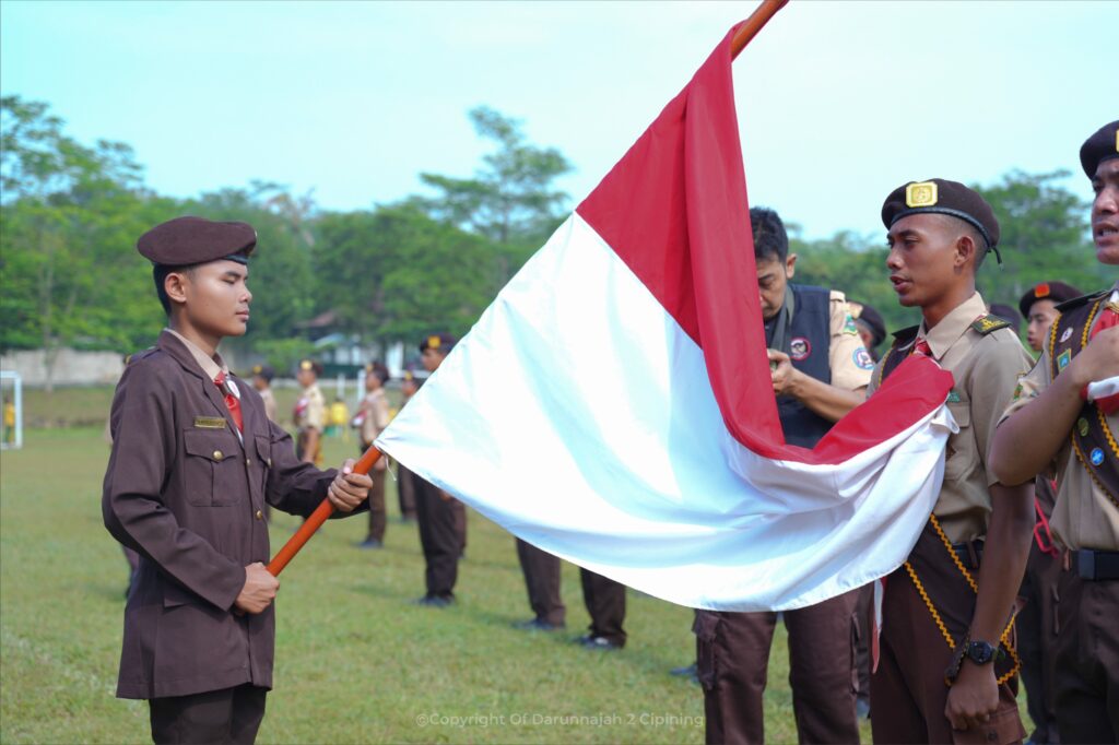 223 Santri Tempa Diri di Tapakan Pramuka Garuda