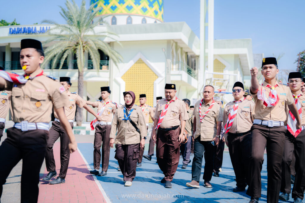 Kwarnas Tinjau Kesiapan Atraksi Tarian Kolosal Santri Darunnajah untuk Hari Pramuka ke-65 dan Jamnas XII 2026