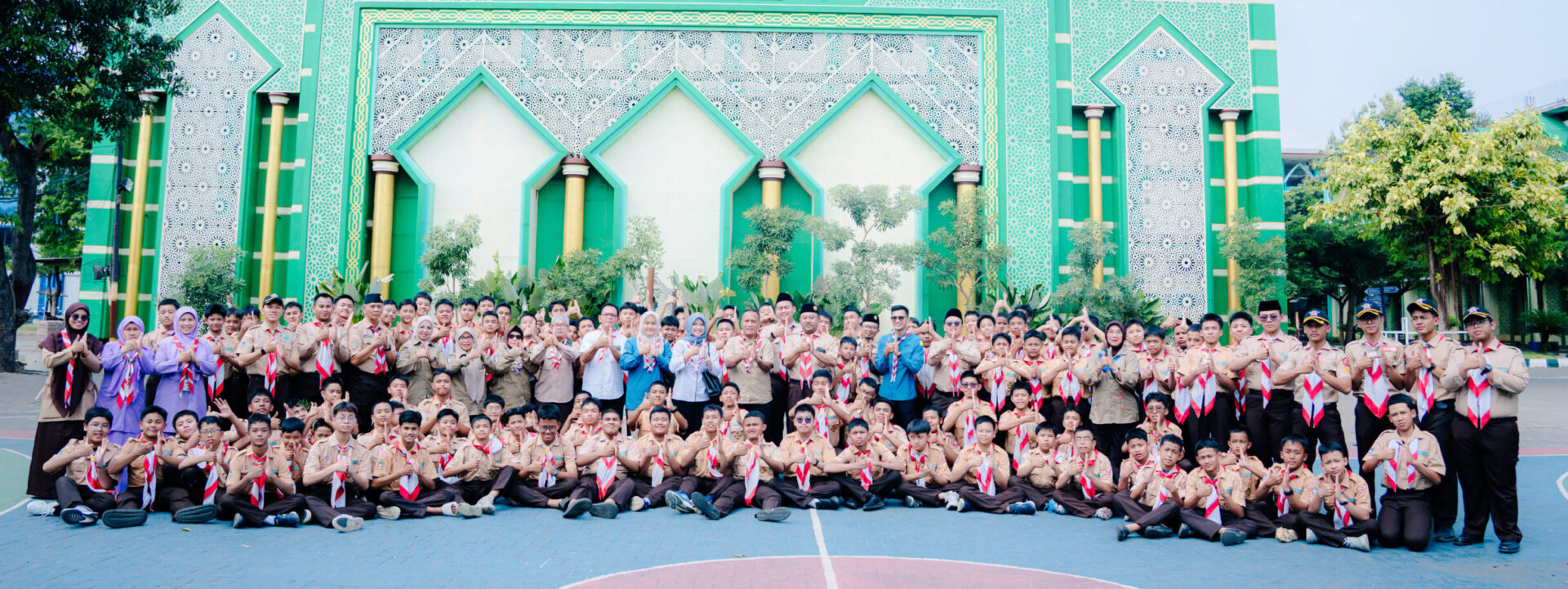 Kwarnas Tinjau Kesiapan Atraksi Tarian Kolosal Santri Darunnajah untuk Hari Pramuka ke-65 dan Jamnas XII 2026