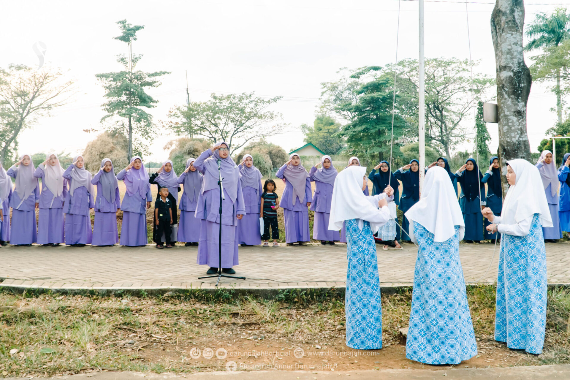 Darunnajah 8 Kembali Gelar Upacara Tekankan Itqan dan Keikhlasan