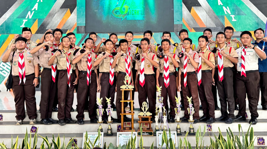 Kontingen Juara Umum Lomba Pramuka; LP3 GAGAK Ke-20 di Darul Muttaqien